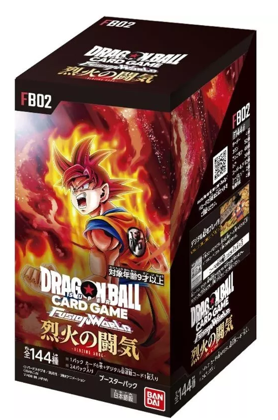 DragonBall Super Fusion World Blazing Aura Booster Box [JPN]