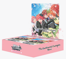 Load image into Gallery viewer, Quintessential Quintuplets Movie - Weiss Schwarz Booster Box [ENG]
