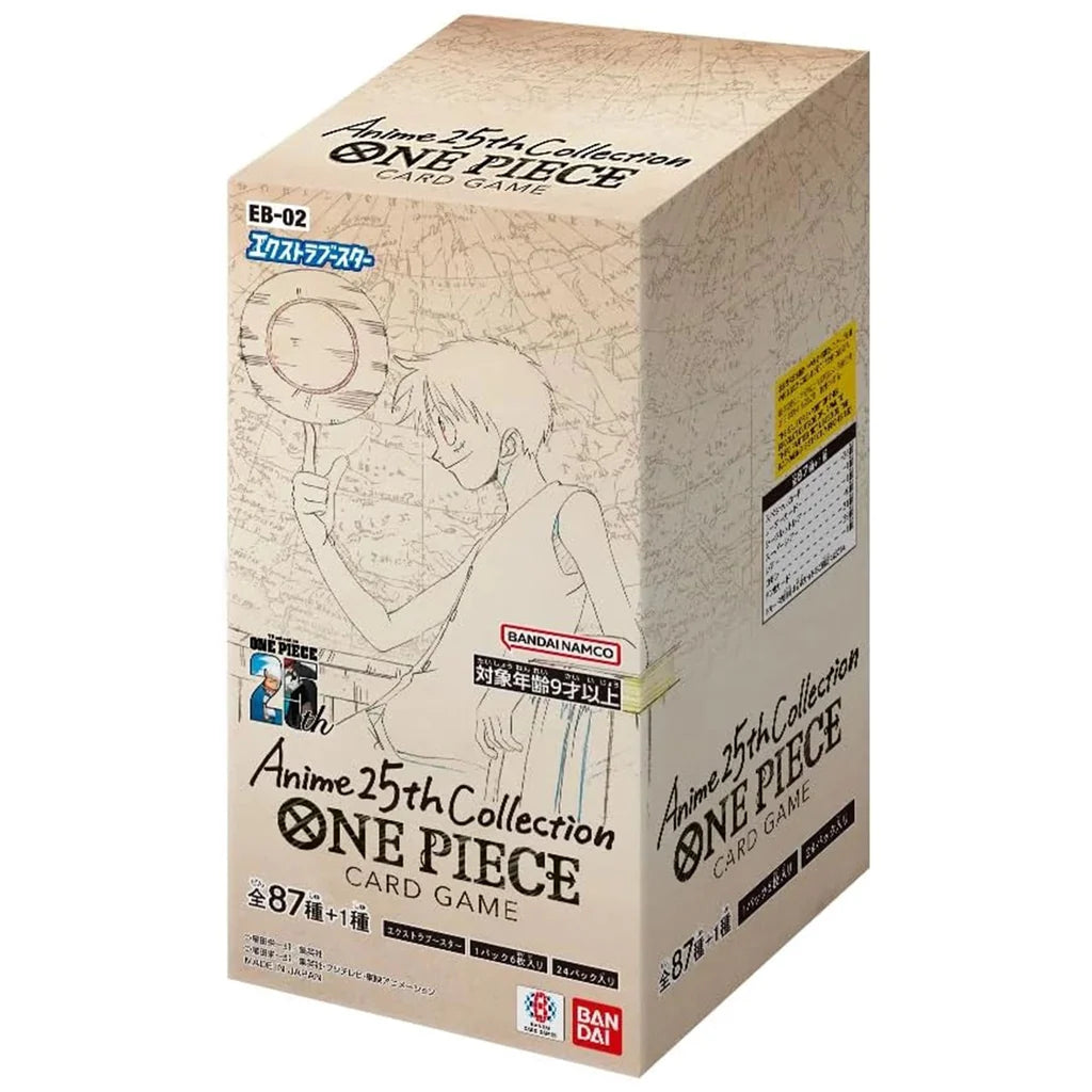 One Piece TCG: EB-02 Anime 25th Collection Booster Box - One Piece [JPN]