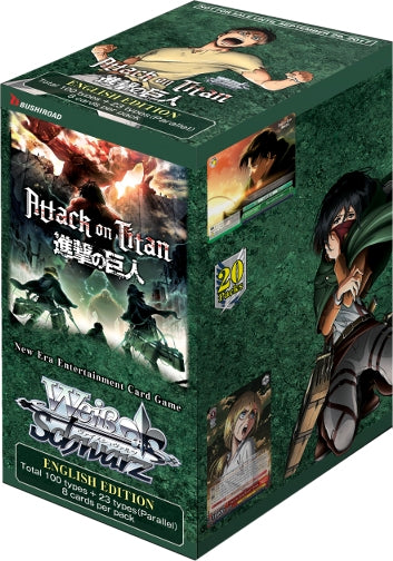 Attack on Titan Volume 2 - Weiss Schwarz Booster Box (REPRINT) [ENG]