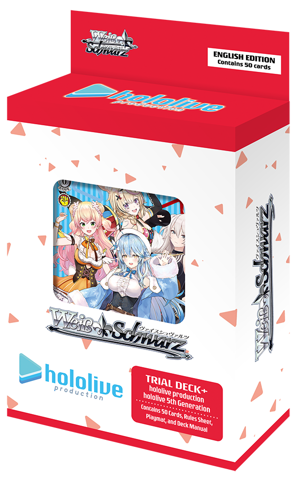 Hololive Production (GEN 5)  - Weiss Schwarz Trial Deck Display [ENG]